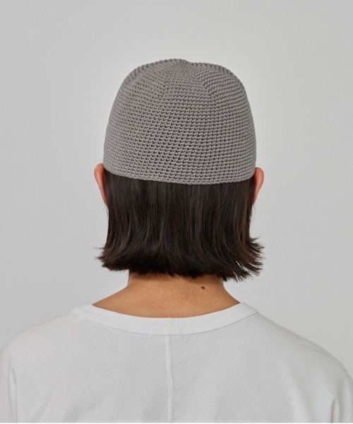 OVERRIDE(オーバーライド)の「OVERRIDE TC CROCHET LOW BEANIE / オーバーライド(ニットキャップ/ビーニー・メンズ・ブラウン/グリーン/ブラック/ネイビー/ベージュ/グレー・57~59cm)」の16枚目の写真