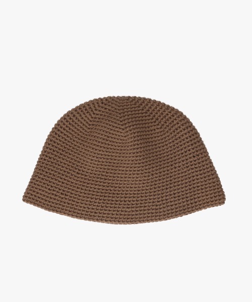 OVERRIDE(オーバーライド)の「OVERRIDE TC CROCHET LOW BEANIE / オーバーライド(ニットキャップ/ビーニー・メンズ・ブラウン/グリーン/ブラック/ネイビー/ベージュ/グレー・57~59cm)」の21枚目の写真