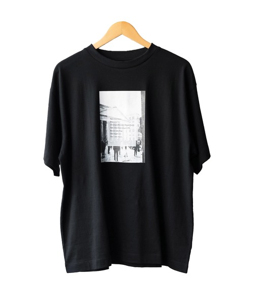 mili an deni(ミリアンデニ)の「半袖フォトプリントTシャツ(Tシャツ/カットソー・レディース・オフホワイト/ブラック/チャコールグレー・M/L)」の20枚目の写真