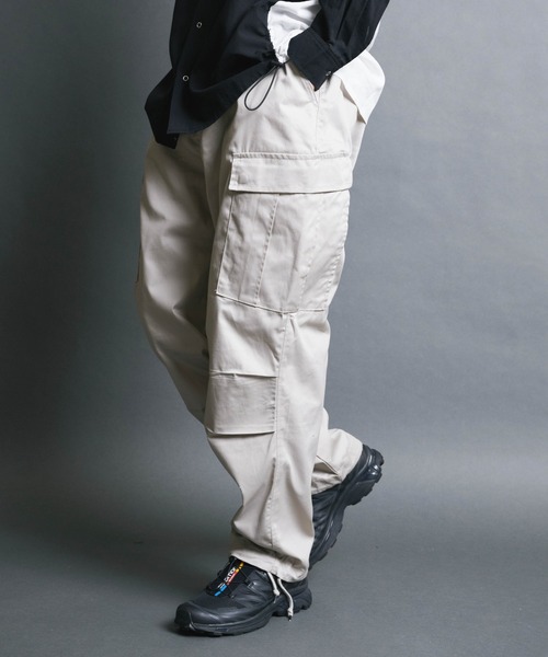 Magine(マージン)の「【SELECT】IR:TC TWILL CARGO PANTS/ツイル カーゴパンツ(カーゴパンツ・メンズ・ブラック/ブラウン/オフホワイト/カーキ・M/L)」の16枚目の写真