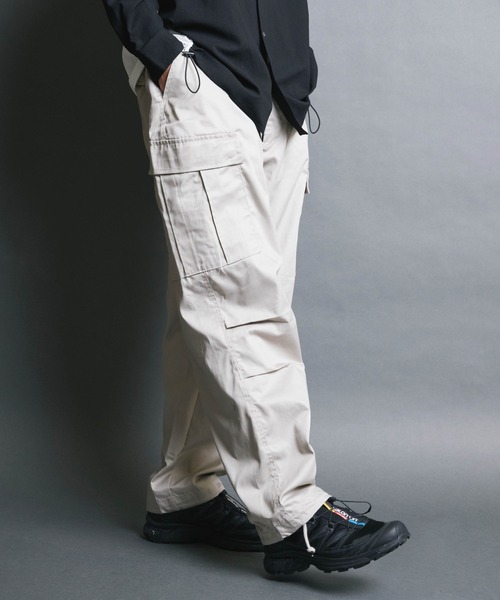 Magine(マージン)の「【SELECT】IR:TC TWILL CARGO PANTS/ツイル カーゴパンツ(カーゴパンツ・メンズ・ブラック/ブラウン/オフホワイト/カーキ・M/L)」の18枚目の写真