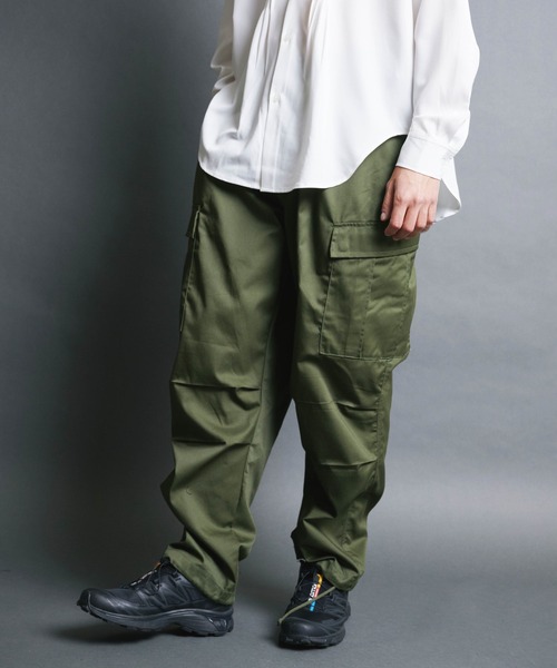 Magine(マージン)の「【SELECT】IR:TC TWILL CARGO PANTS/ツイル カーゴパンツ(カーゴパンツ・メンズ・ブラック/ブラウン/オフホワイト/カーキ・M/L)」の6枚目の写真