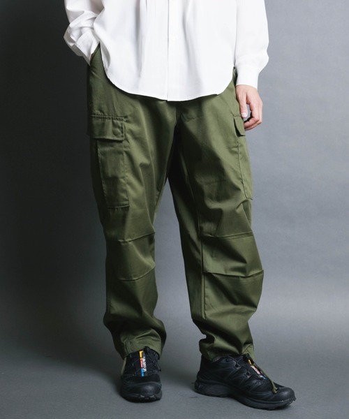 Magine(マージン)の「【SELECT】IR:TC TWILL CARGO PANTS/ツイル カーゴパンツ(カーゴパンツ・メンズ・ブラック/ブラウン/オフホワイト/カーキ・M/L)」の7枚目の写真