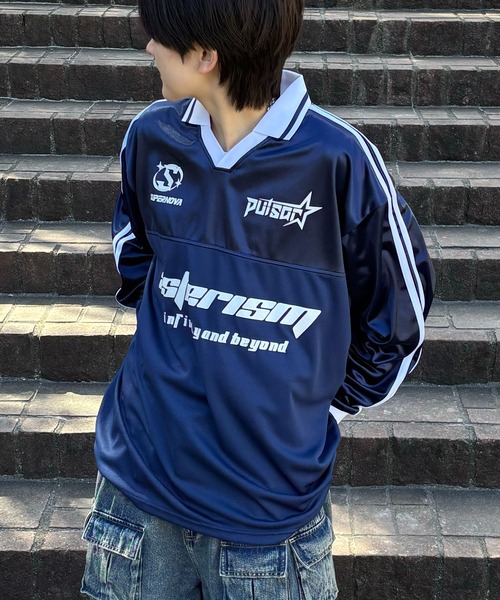 セール】25SS ユニフォームライク フロントロゴプリント
