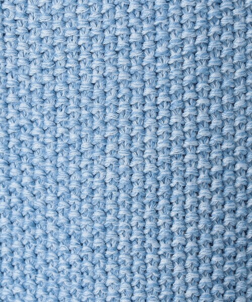 GALERIE VIE(ギャルリー ヴィー)の「■コットンカノコ クルーネックプルオーバー(ニット/セーター・レディース・ライトグレー/ライトブルー/ライトグリーン/ライトピンク・FREE)」の15枚目の写真