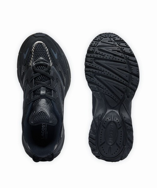 LACOSTE（ラコステ）の「レディース L003 NEO SHOT 125 1 SFA ビッグメッシュ ハイテクスニーカー（スニーカー・レディース・ライトグレー/オフホワイト/グリーン/ホワイト×ホワイト/ブラック/ブルー/ライトイエロー・22.5cm/23.5cm/24.5cm/23.0cm/24.0cm）」の16枚目の写真