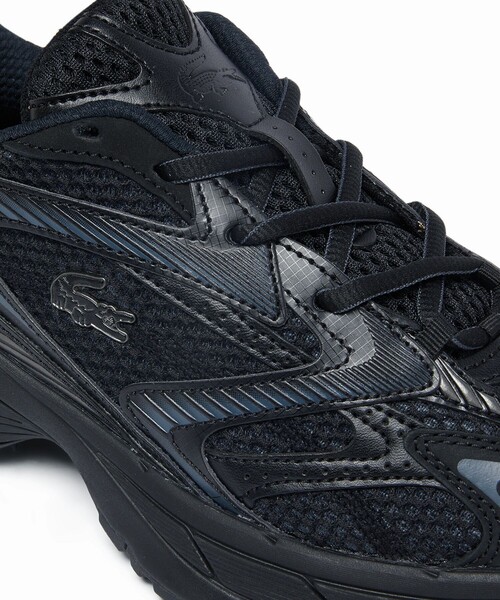 LACOSTE（ラコステ）の「レディース L003 NEO SHOT 125 1 SFA ビッグメッシュ ハイテクスニーカー（スニーカー・レディース・ライトグレー/オフホワイト/グリーン/ホワイト×ホワイト/ブラック/ブルー/ライトイエロー・22.5cm/23.5cm/24.5cm/23.0cm/24.0cm）」の17枚目の写真