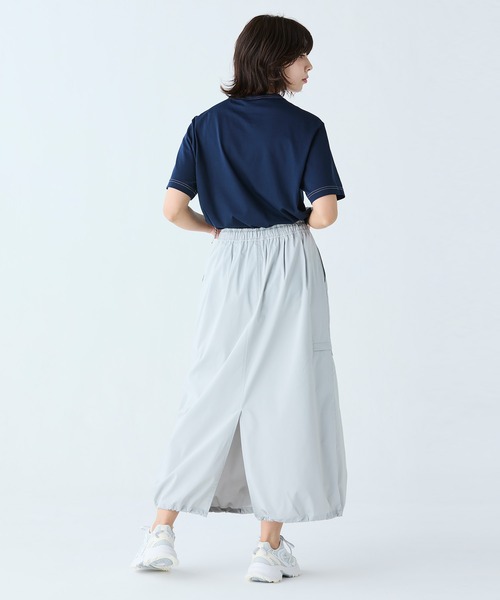 LACOSTE（ラコステ）の「レディース L003 NEO SHOT 125 1 SFA ビッグメッシュ ハイテクスニーカー（スニーカー・レディース・ライトグレー/オフホワイト/グリーン/ホワイト×ホワイト/ブラック/ブルー/ライトイエロー・22.5cm/23.5cm/24.5cm/23.0cm/24.0cm）」の10枚目の写真