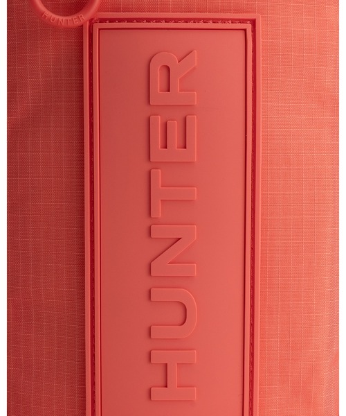 HUNTER（ハンター）の「トラベル リップストップ リサイクル ナイロン フォンポーチ（ボディバッグ/ウエストポーチ・レディース・ライトブルー/ピンク/ライトグリーン・ONE SIZE）」の13枚目の写真