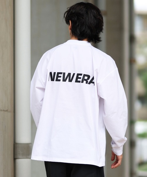 RAID ロゴ ホワイト 長袖 Tシャツ 長袖 ユーティリティー オーバーサイズド Tシャツ Wordmark