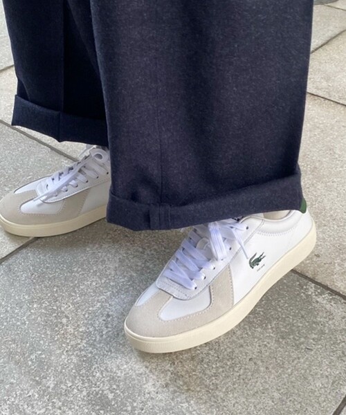 LACOSTE(ラコステ)の「レディース BASESHOT PRO 125 2 SFA(スニーカー・レディース・ホワイト×ホワイト・22.5cm/23.0cm/23.5cm/24.0cm/24.5cm)」の15枚目の写真