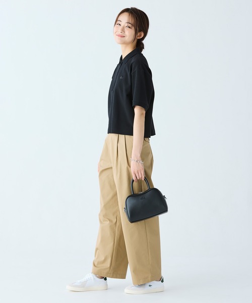 LACOSTE(ラコステ)の「レディース BASESHOT PRO 125 2 SFA(スニーカー・レディース・ホワイト×ホワイト・22.5cm/23.0cm/23.5cm/24.0cm/24.5cm)」の4枚目の写真