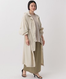 A part by（アパートバイ）の「ハッスイフードロングコート（ブルゾン・レディース）」