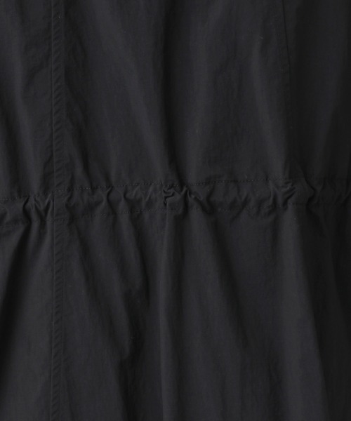 A part by（アパートバイ）の「ハッスイフードロングコート（ブルゾン・レディース・ブラック/ライトベージュ・FREE）」の18枚目の写真