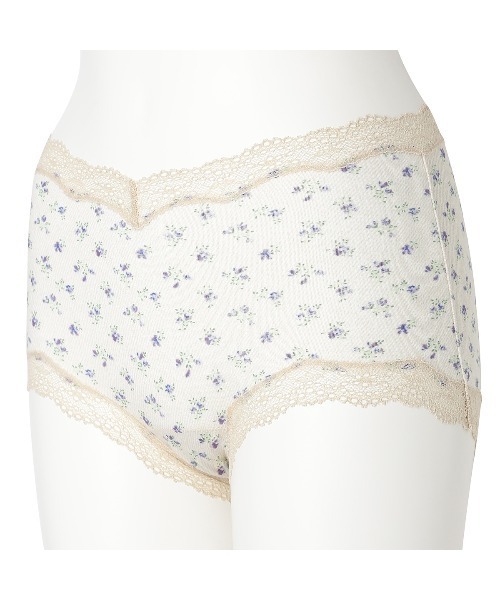 キッドブルー KIDBLUE レースショーツ L KID BLUE(キッドブルー)｜24シャーリングレースショーツ
