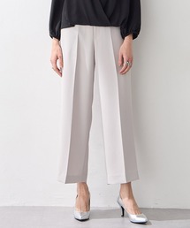 【セットアップ対応】美モーションストレッチワイドパンツ
