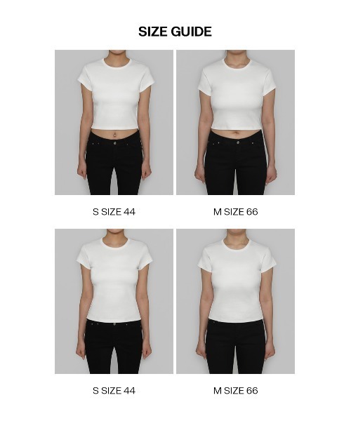 BLACKUP（ブラックアップ）の「[B-BASIC] スタンダードショートスリーブラウンド半袖Tシャツ (2TYPE)（Tシャツ/カットソー・レディース・ブラック/ライトベージュ/グレー/ダークブラウン/ホワイト・MEDIUM/SMALL/M-Short/S-Short）」の15枚目の写真