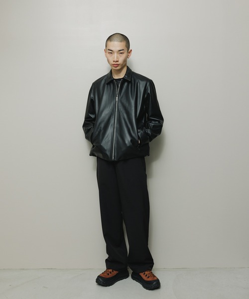 TECH LEATHER ZIP JACKET（ライダースジャケット）｜BAL（バル）の