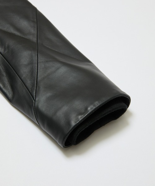 BAL（バル）の「TECH LEATHER ZIP JACKET（ライダースジャケット・メンズ・ブラック・2/3/1）」の19枚目の写真