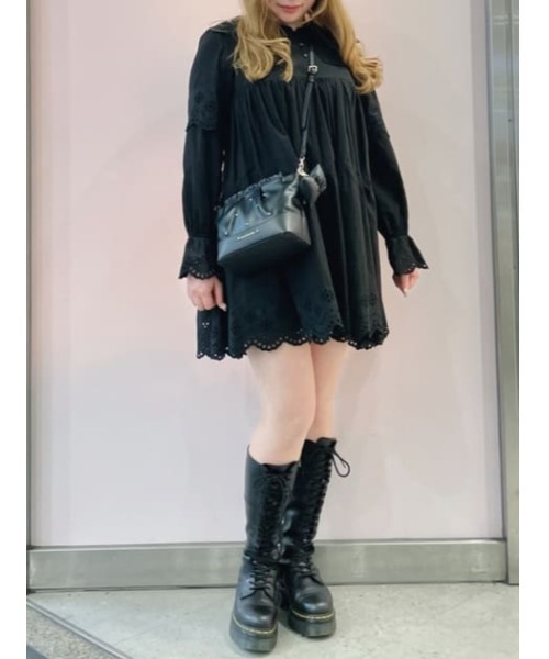 SAMANTHAVEGA(サマンサベガ)の「スムースチェーンショルダーバッグ(ショルダーバッグ・レディース・ブラック・FREE)」の10枚目の写真