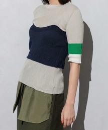 MARECHAL TERRE | ビスチェリブニット(ニット/セーター)