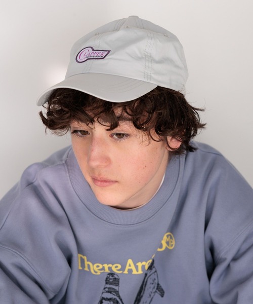 niko and...（ニコアンド）の「ナイロンワッペン刺繍キャップ（キャップ・メンズ・ブラック/グレー/ブルー/イエロー・FREE）」の6枚目の写真