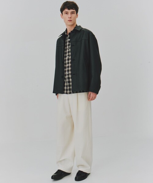 ライトレザーカーコート（カバーオール）｜UNITED TOKYO（ユナイテッド