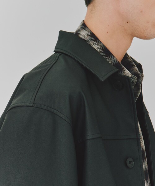 ライトレザーカーコート（カバーオール）｜UNITED TOKYO（ユナイテッド