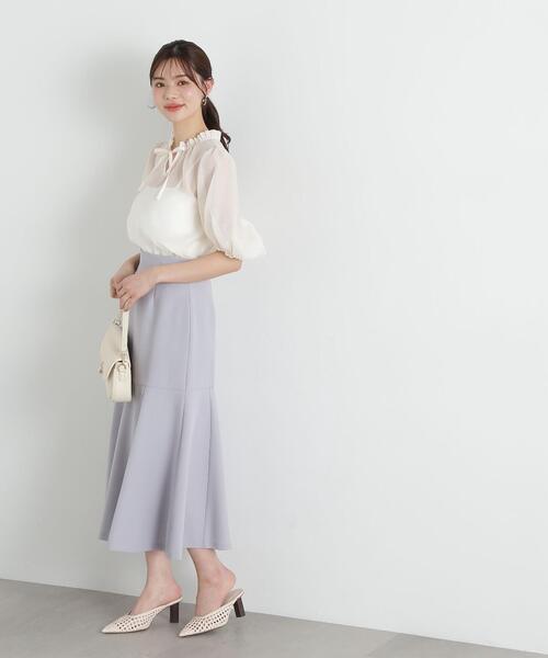 PROPORTION BODY DRESSING（プロポーションボディドレッシング）の「マーメイドスカート / 1215120409（スカート・レディース・ピンク/グレー/ブラック・X-SMALL/SMALL/MEDIUM）」の20枚目の写真