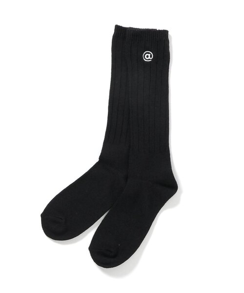 algy（アルジー）の「ワンポイントロゴルーズソックス（ソックス/靴下・キッズ・オフホワイト/ブラック/ミント・21/24）」の9枚目の写真