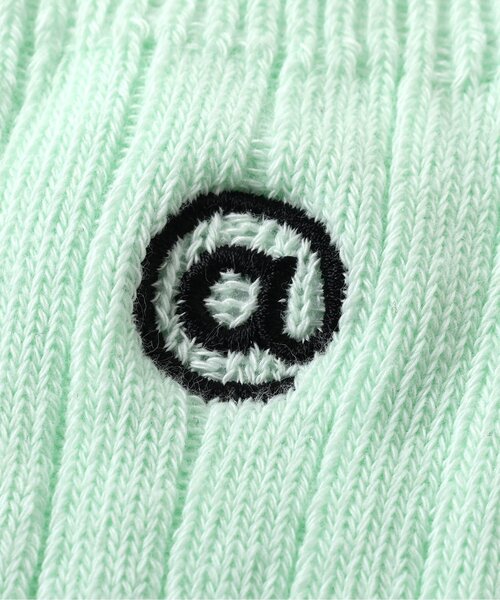 algy（アルジー）の「ワンポイントロゴルーズソックス（ソックス/靴下・キッズ・オフホワイト/ブラック/ミント・21/24）」の12枚目の写真