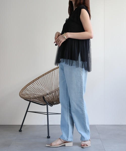 model：162㎝　着用サイズ：F