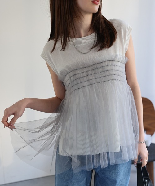 model：162㎝　着用サイズ：F