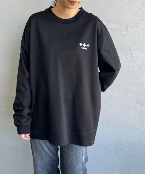 TATRAS/タトラス] BELECI ブランドロゴ ロングスリーブTシャツ