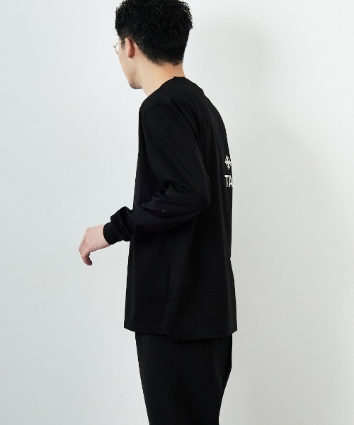 海外希少【TATRAS】コットン BELECI ロングスリーブ Tシャツ TATRAS/タトラス] BELECI ブランドロゴ ロングスリーブTシャツ