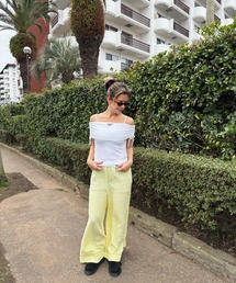 ROXY（ロキシー）の「UNDER GOLDEN TROPIC /ロキシーワイドレッグパンツ（その他パンツ）」