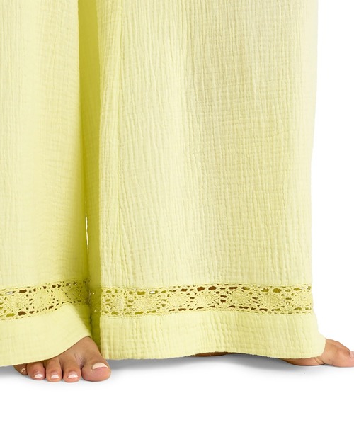 ROXY(ロキシー)の「UNDER GOLDEN TROPIC /ロキシーワイドレッグパンツ(その他パンツ・レディース・ブラウン/イエロー・SMALL/MEDIUM/LARGE)」の13枚目の写真