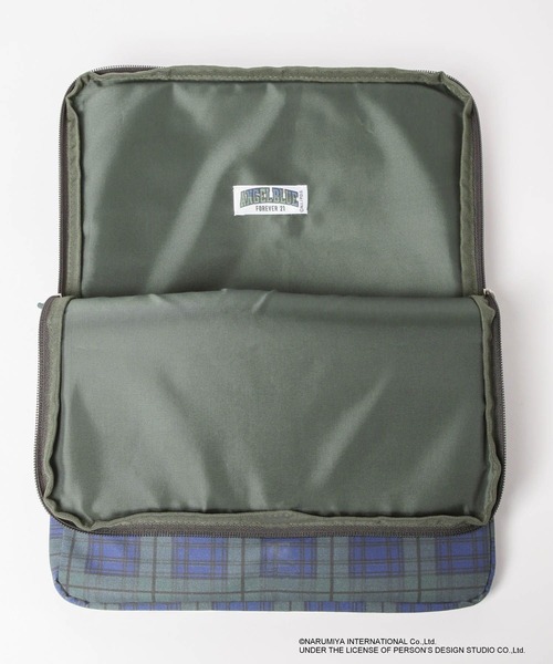 FOREVER 21（フォーエバー トゥエンティーワン）の「【ANGEL BLUE】PCケース（PC・タブレットケース・レディース・ネイビー/イエロー・FREE）」の13枚目の写真