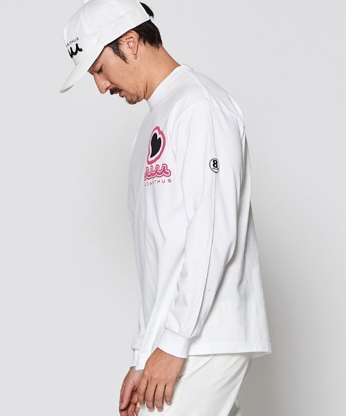 ACANTHUS(アカンサス)の「mlt5201-muta sweet muta L-S Tee ロングスリーブTシャツ(Tシャツ/カットソー・メンズ・ネイビー/ホワイト/ブラック・S/M/L/XL)」の4枚目の写真