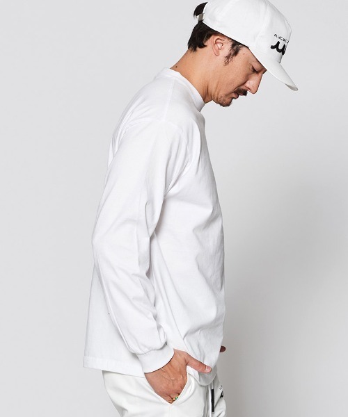 ACANTHUS(アカンサス)の「mlt5201-muta sweet muta L-S Tee ロングスリーブTシャツ(Tシャツ/カットソー・メンズ・ネイビー/ホワイト/ブラック・S/M/L/XL)」の6枚目の写真