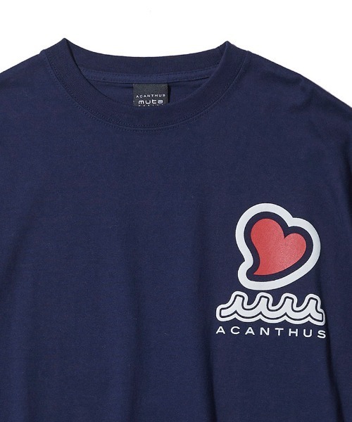 ACANTHUS(アカンサス)の「mlt5201-muta sweet muta L-S Tee ロングスリーブTシャツ(Tシャツ/カットソー・メンズ・ネイビー/ホワイト/ブラック・S/M/L/XL)」の16枚目の写真