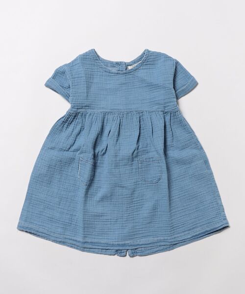 1 + in the family デニムワンピース 3y SOLE デニムシャツワンピース