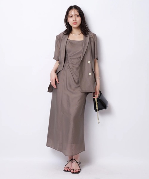 Mystrada（マイストラーダ）の「シアー半袖ジャケット（その他アウター