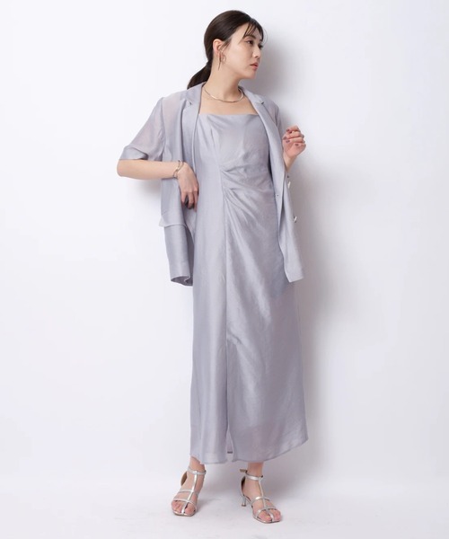 Mystrada（マイストラーダ）の「シアー半袖ジャケット（その他アウター