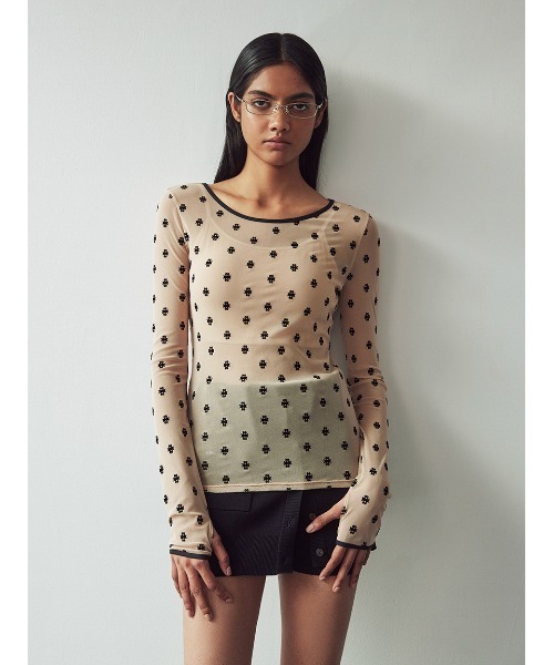 SWAN LAKE Long Sleeve Top/スワンレイクロングスリーブトップ（T