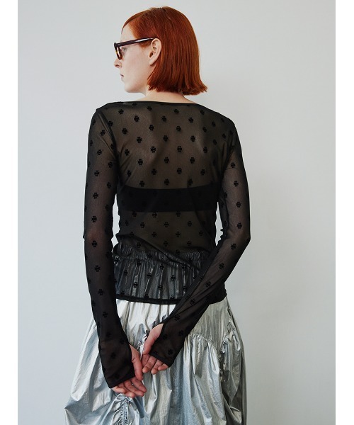 SWAN LAKE Long Sleeve Top/スワンレイクロングスリーブトップ（T