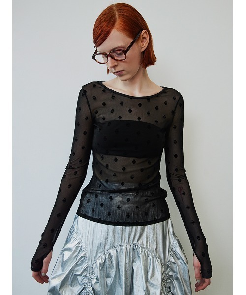 トップス SWAN LAKE Long Sleeve Top SWAN LAKE Long Sleeve Top/スワンレイクロングスリーブトップ（T