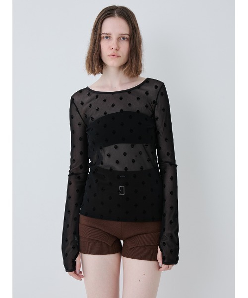 トップス SWAN LAKE Long Sleeve Top SWAN LAKE Long Sleeve Top/スワンレイクロングスリーブトップ