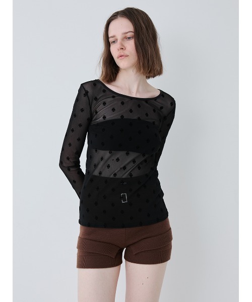 SWAN LAKE Long Sleeve Top/スワンレイクロングスリーブトップ（T