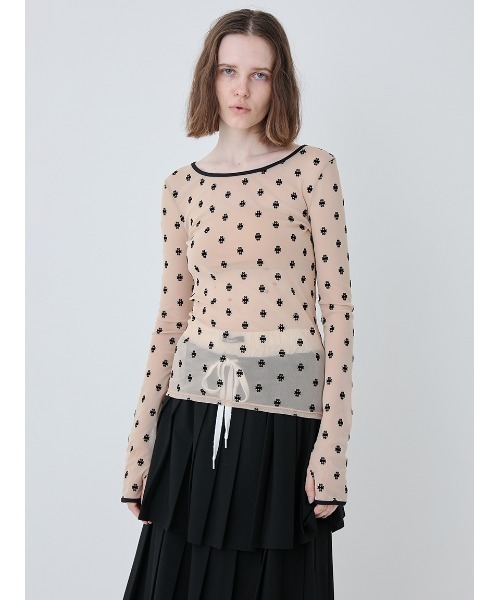 トップス SWAN LAKE Long Sleeve Top SWAN LAKE Long Sleeve Top/スワンレイクロングスリーブトップ